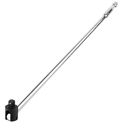 MAXPOWER Breaker Bar 750mm, 1/2-Inch Square Drive Breaker Bar Flex Handle, 30-inch/750mm